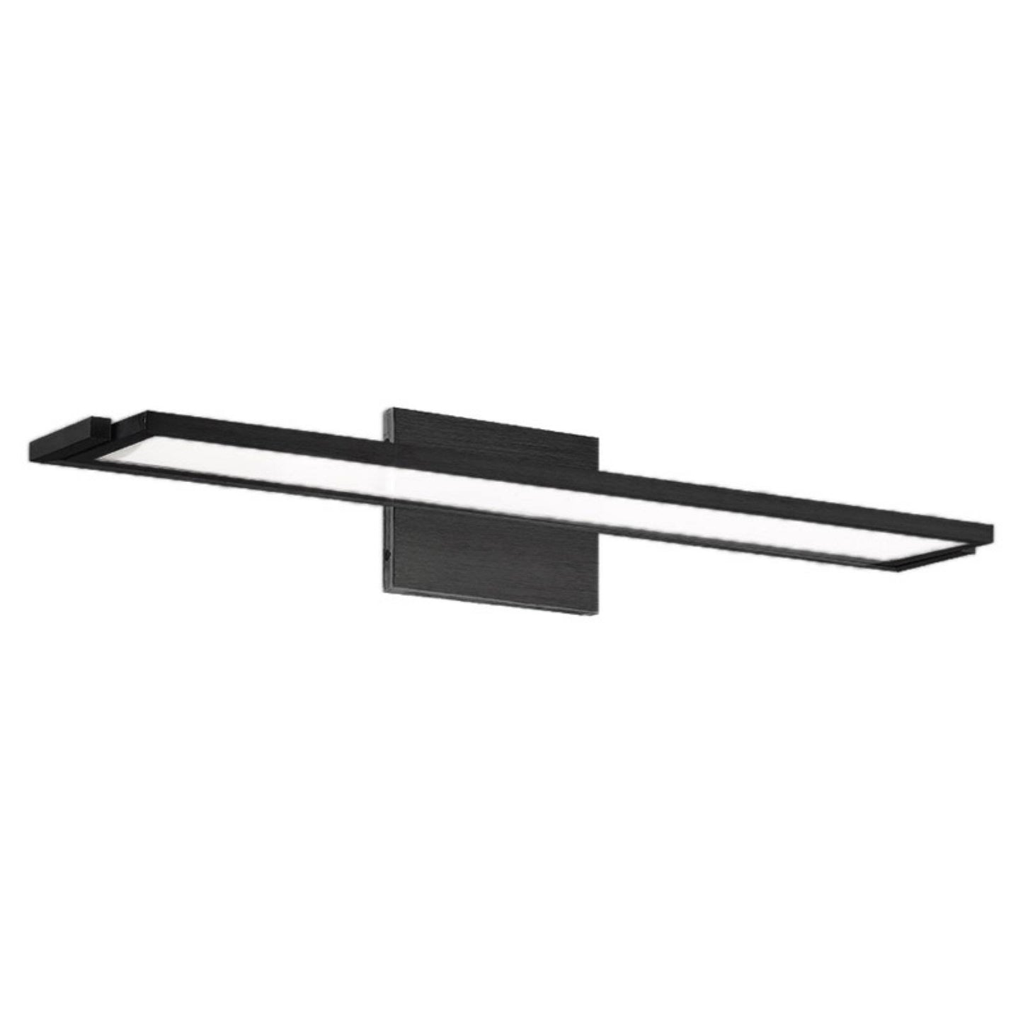 WAC Lighting WS-6724-27-BK Line LED Bathroom Vanity Wall Light, 24 Inches, Black