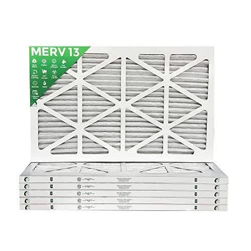 16x30x1 MERV 13 (MPR 2200) AC Furnace Air Filters Box of 6