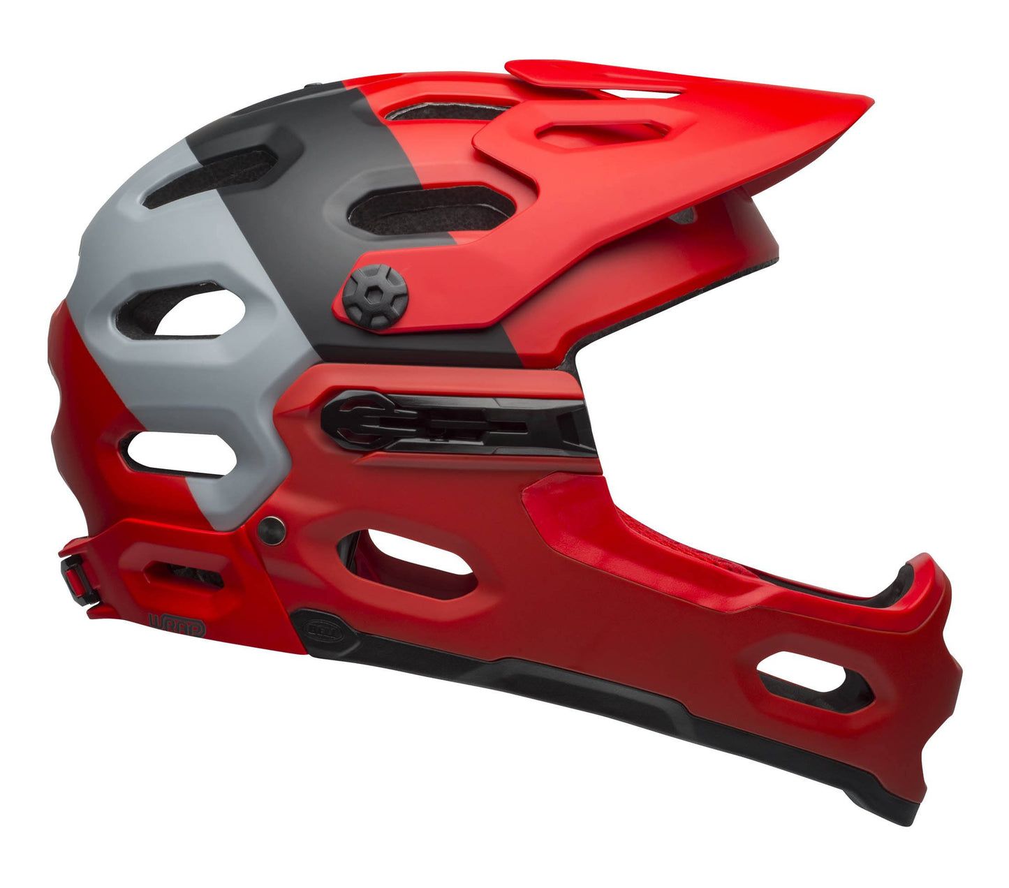 Bell Super 3R MIPS Helmet Small Downdraft Matte Crimson/Black