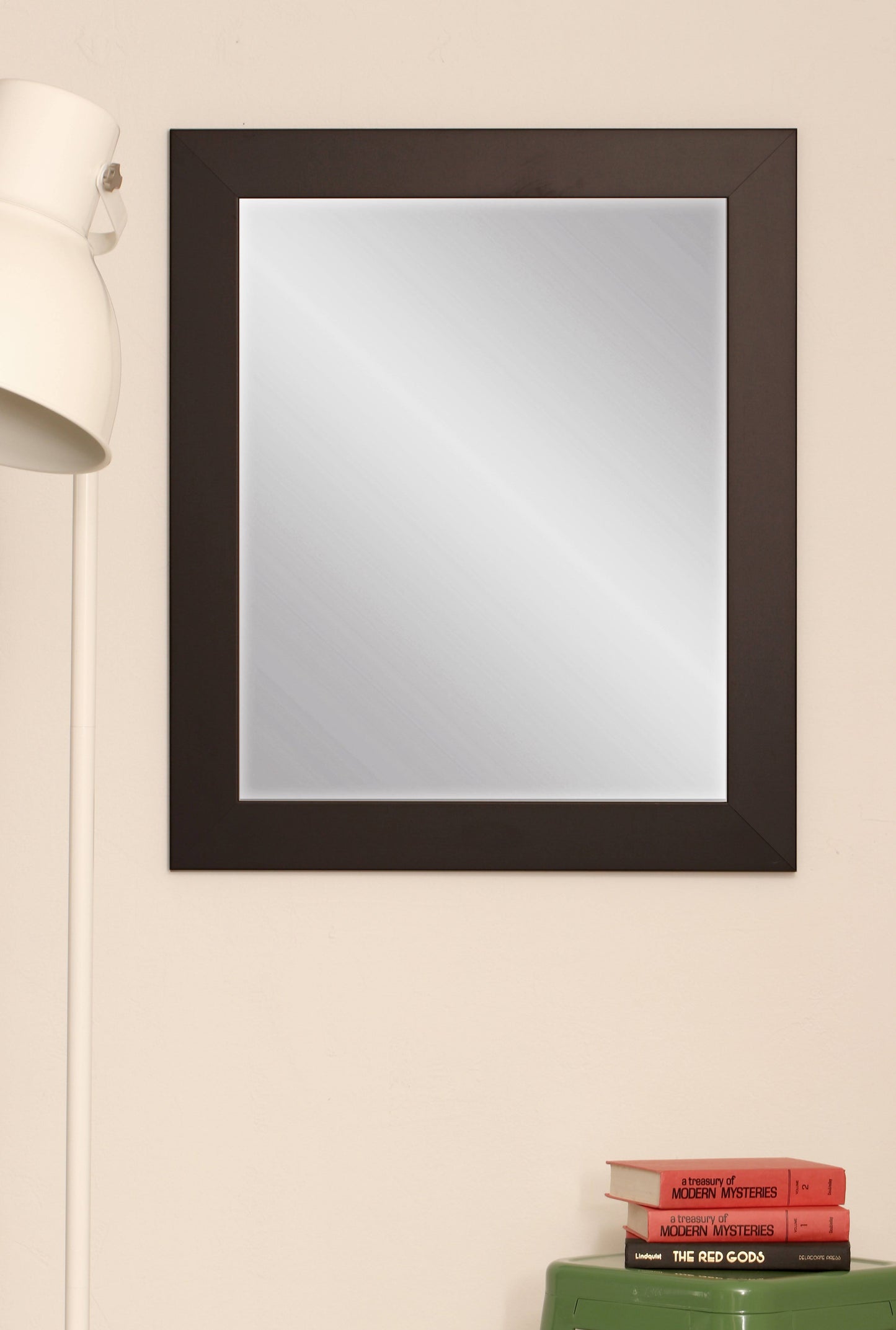 BrandtWorks Matte Black Wall Mirror (55