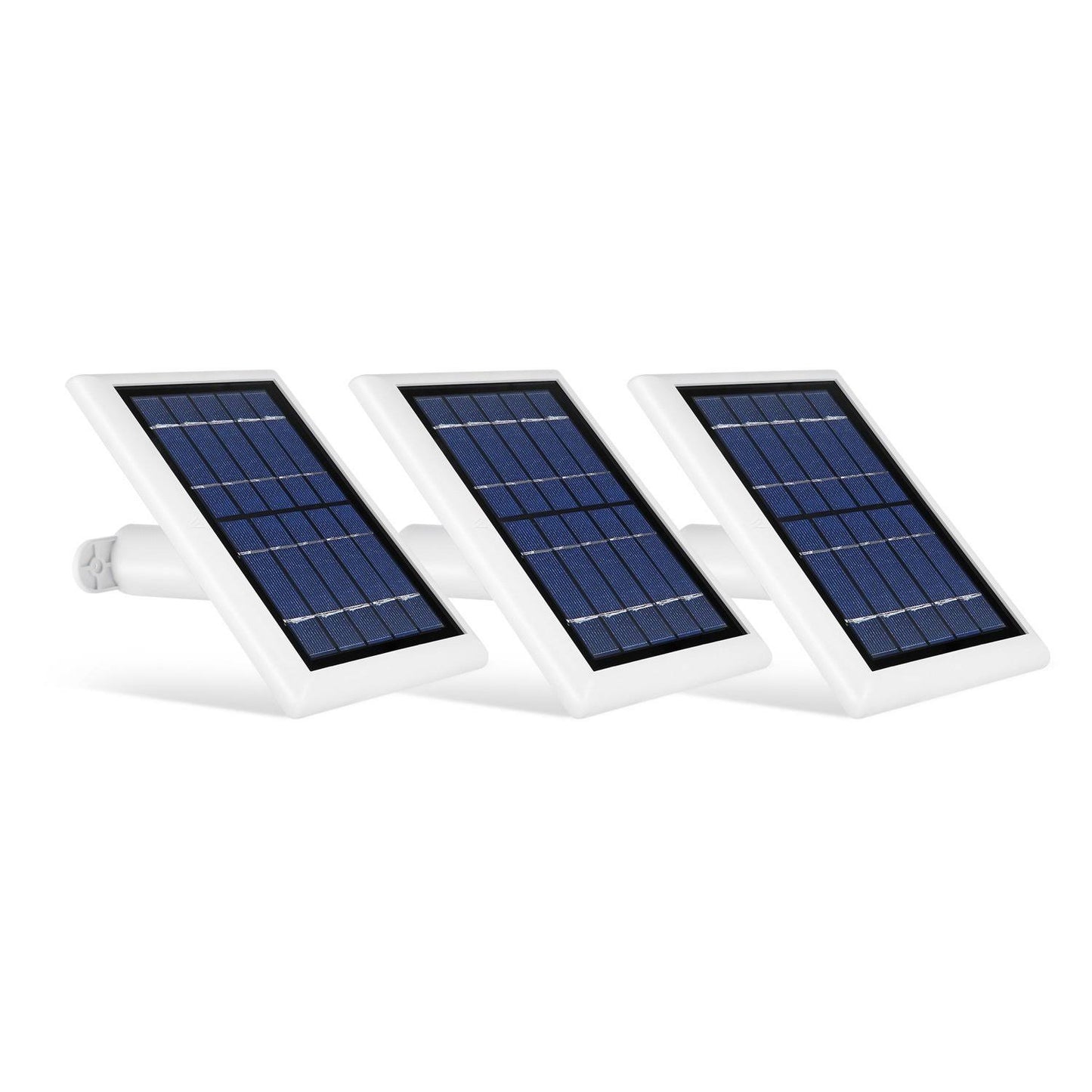 Wasserstein Ring Solar Panel for Spotlight and Stick Up Cam Battery 3-Pack White