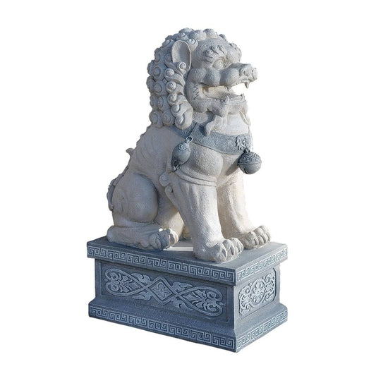 Design Toscano Giant Foo Dog of The Forbidden City Statue