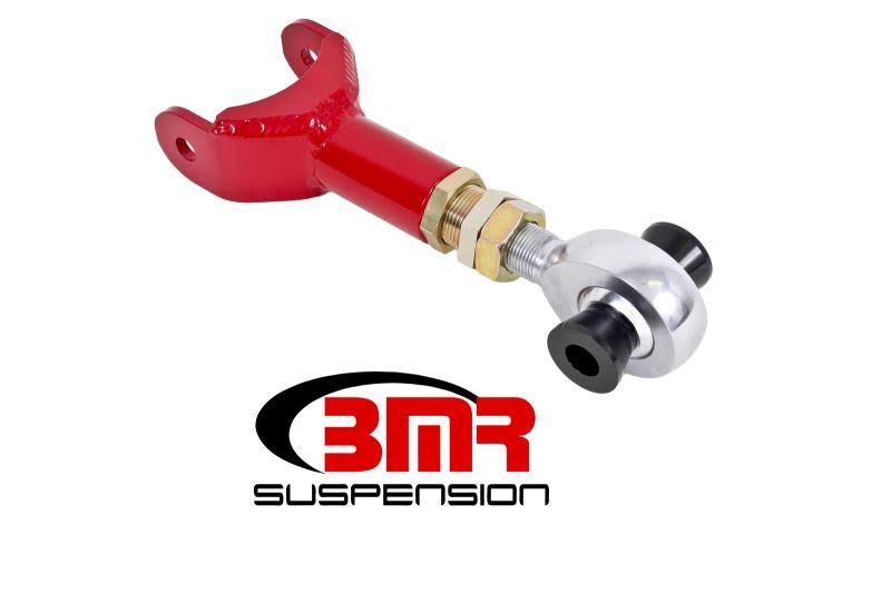 BMR UTCA038R Mustang Upper Control Arm Adjustable Rod End Red 2011