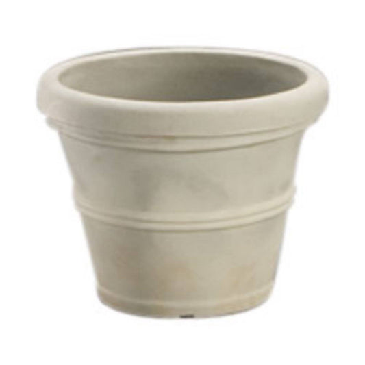 Crescent Garden Brunello Planter, Weathered Concrete, 31-Inch