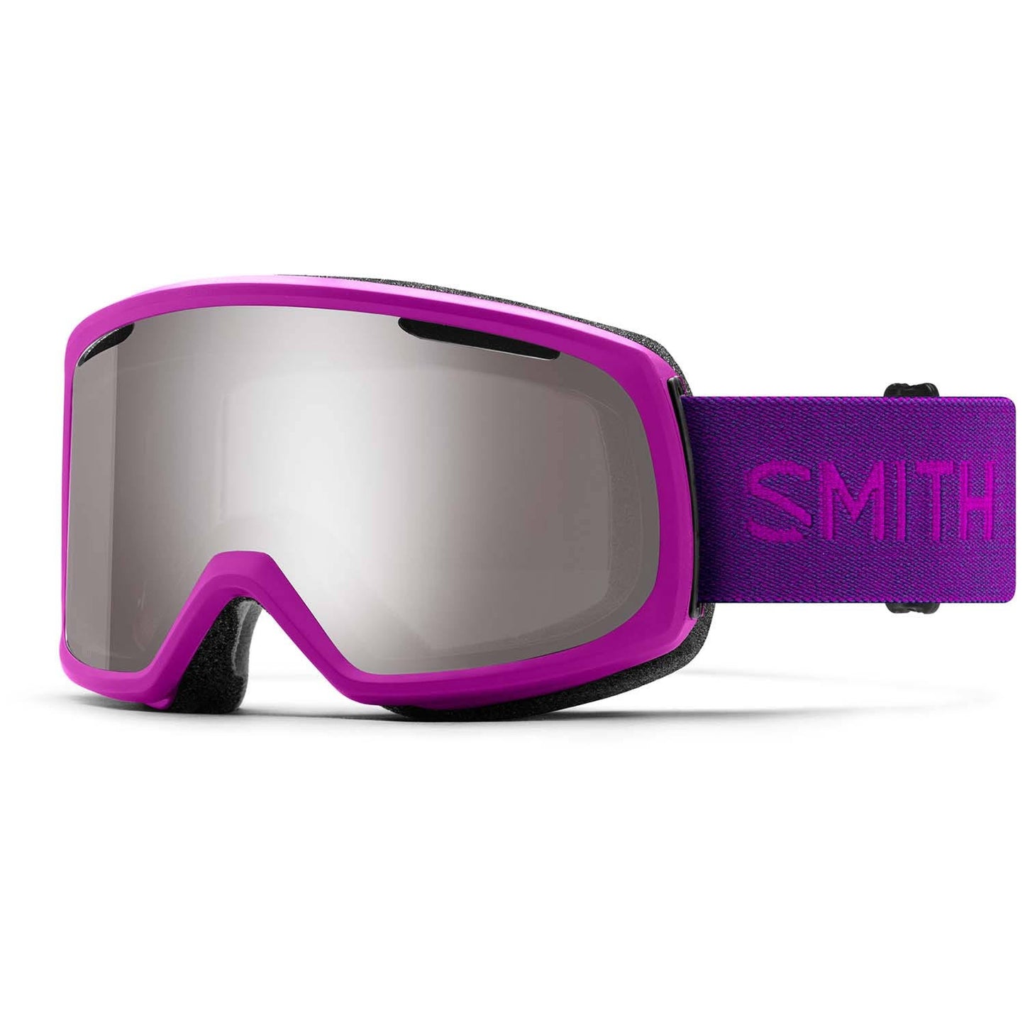 Smith Riot Snow Goggles Fuchsia / ChromaPop Sun Platinum Mirror (Yellow)