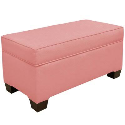 Storage Bench Wayfair Custom Upholstery Body Fabric Linen Petal