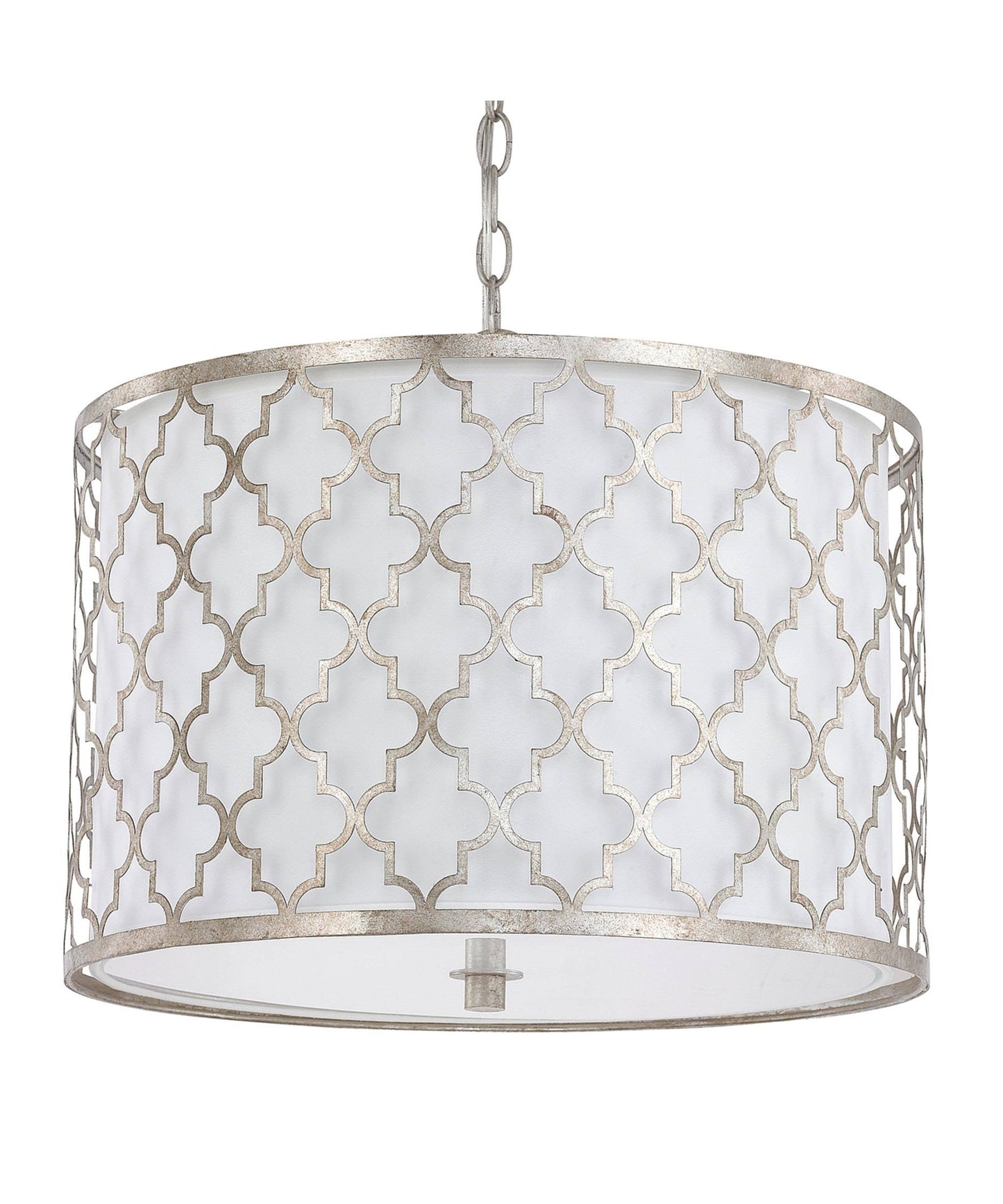 Capital Lighting 4545AS-582 - Ellis 3 Light Pendant, Antique Silver