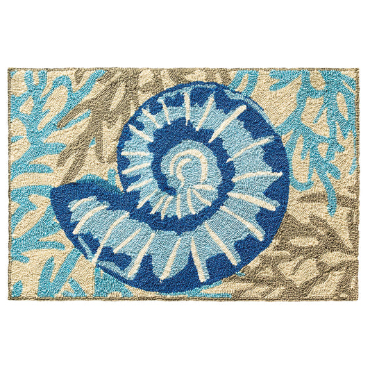 Company C Adrift Blue Rug