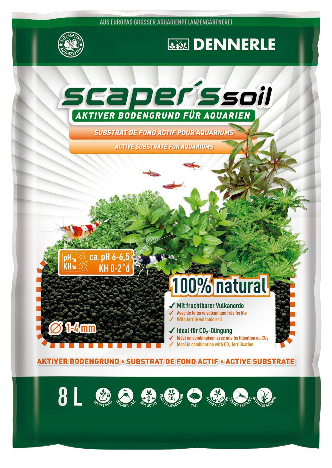 Dennerle Scapers Soil 8 L