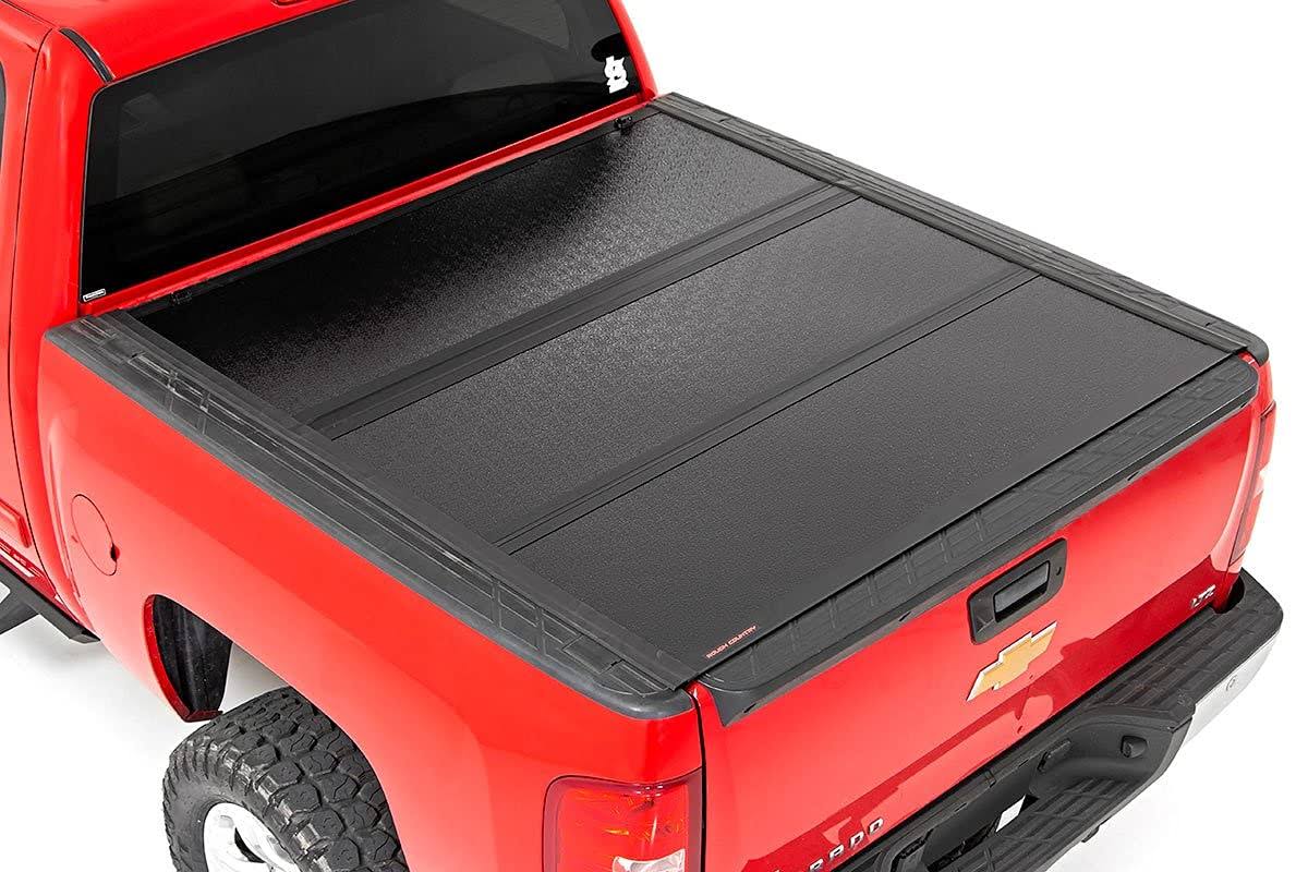 Rough Country 47113550 Hard Tri-Fold Tonneau Cover