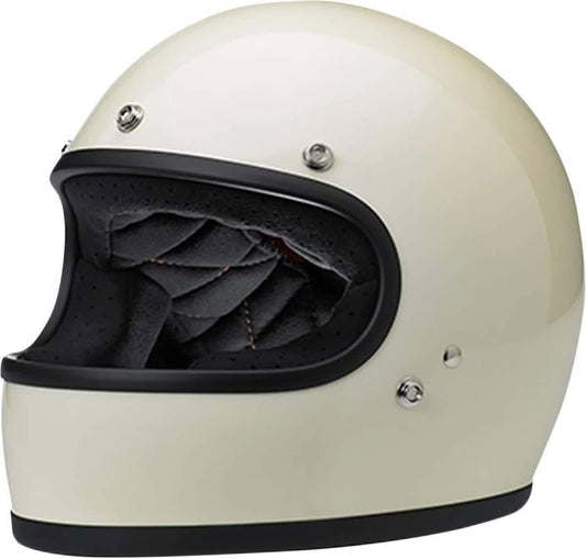 Biltwell Gringo ECE Helmet - Vintage White - 2XL