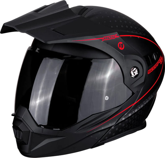 Scorpion - Helmet ADX-1 Horizon Matt Black / Neon Red - Size M