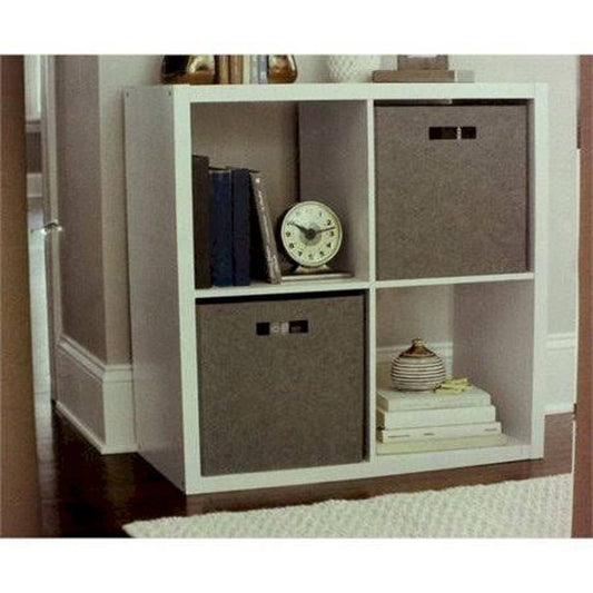 4-Cube Organizer Shelf 13 - Threshold (White)