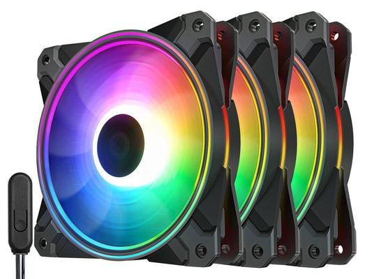 DEEPCOOL CF 120 Plus ARGB 3 Units Fan One Size