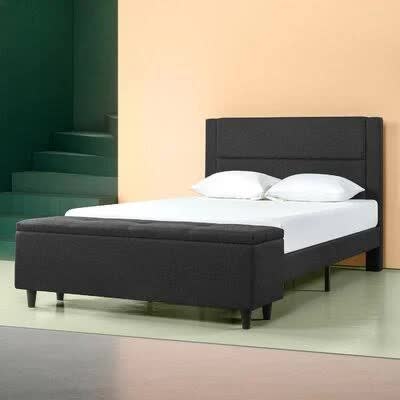 Schreffler Upholstered Storage Platform Bed Size King