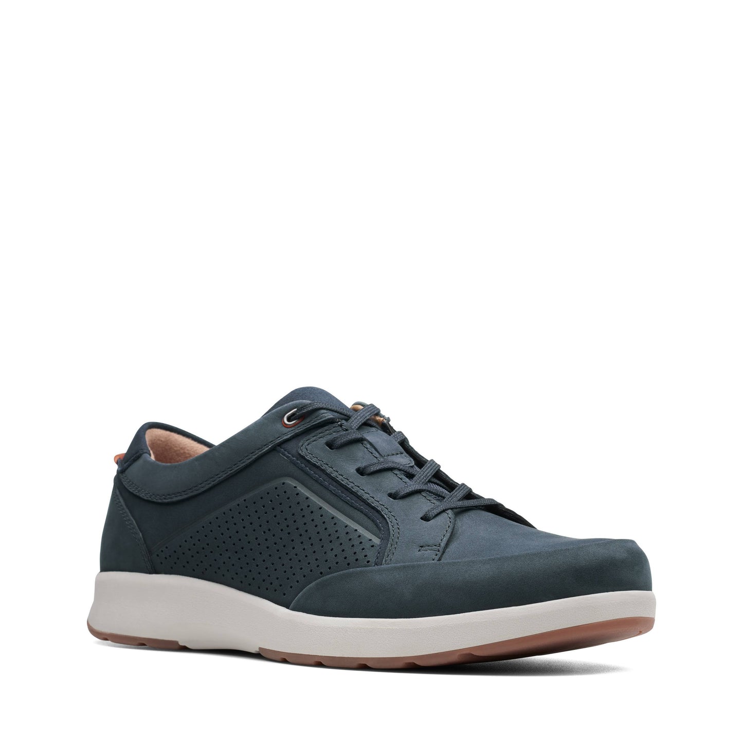 Clarks Mens Un Trail Form, Navy Nubuck Size: 11.5 M