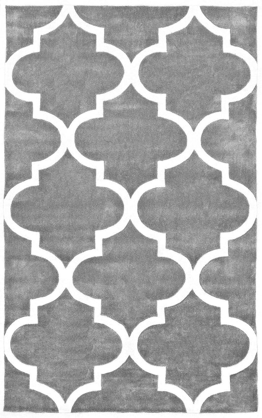 nuLOOM Hand Tufted Fez Area Rug Slate