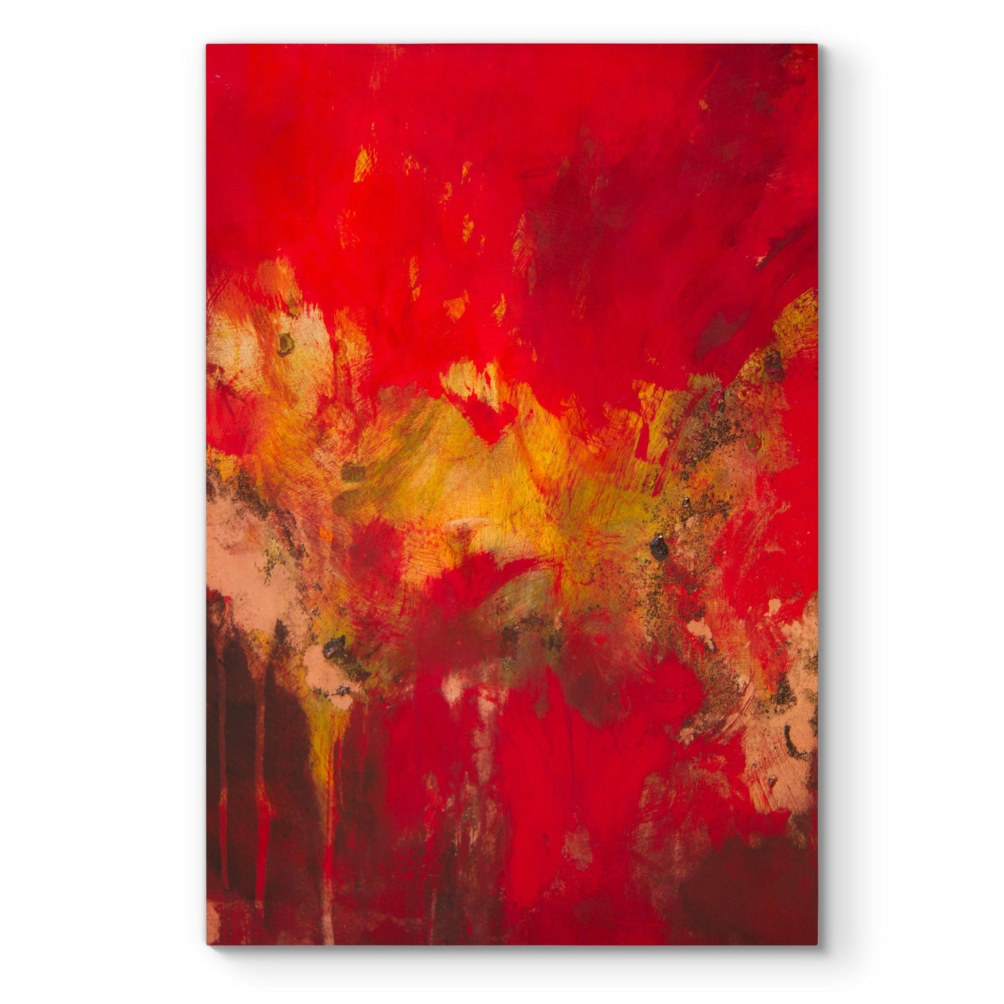 Copper and Red I -Premium Gallery Wrapped Canvas - 12x18