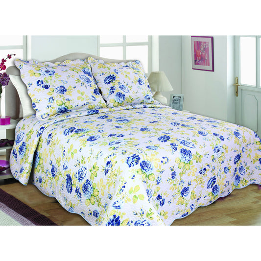 United Curtain Co. Joanne Quilt Set - King