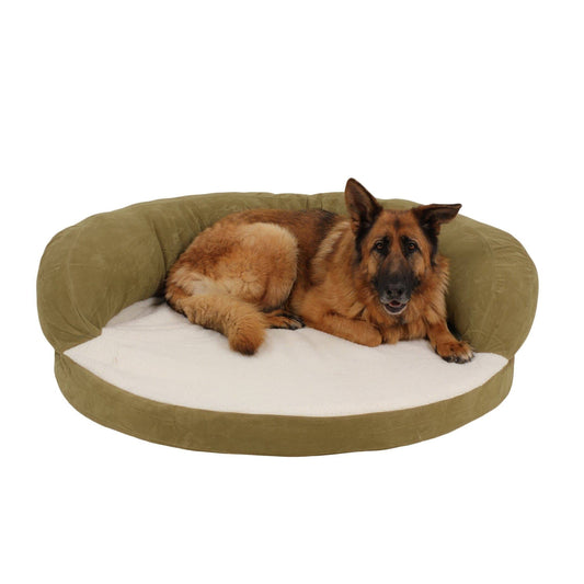 Zoey TailstOrtho Sleeper Bolster Dog Bed, Medium, 42