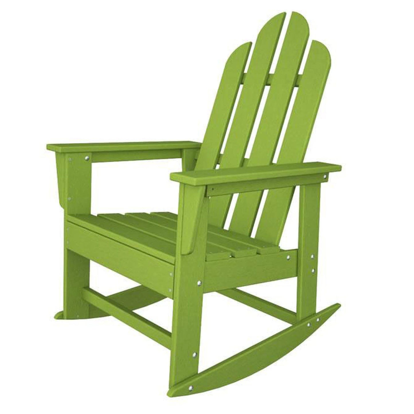 POLYWOOD Long Island Rocking Chair - Lime