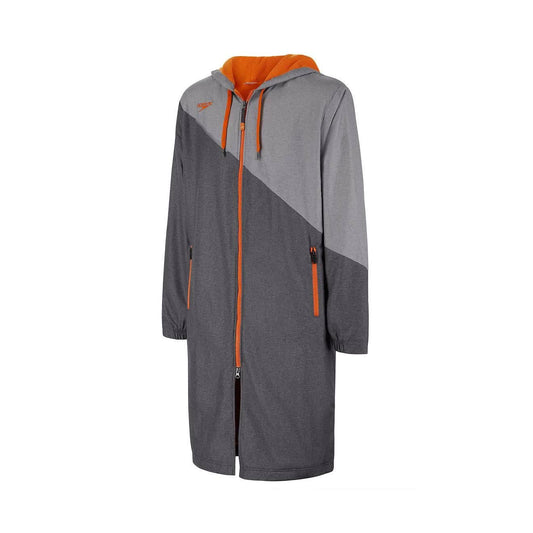 Speedo Unisex Color Block Parka, Vibrant Orange, Size Large