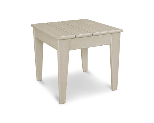 POLYWOOD Modern Patio Side Table - Sand