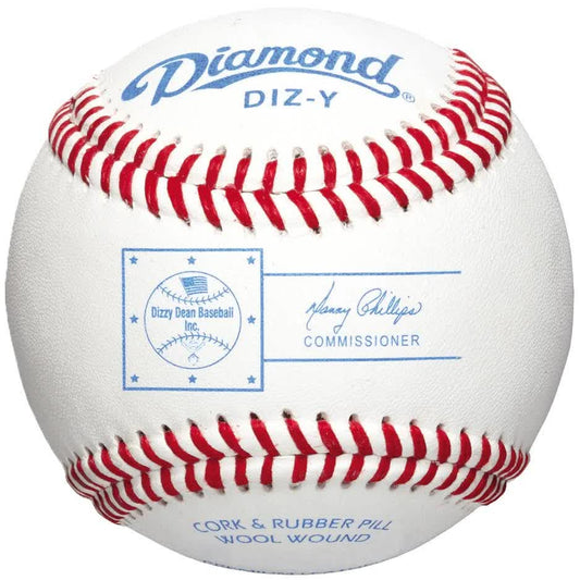 Diamond DIZ-Y Dizzy Dean Baseball, Competition Grade, White