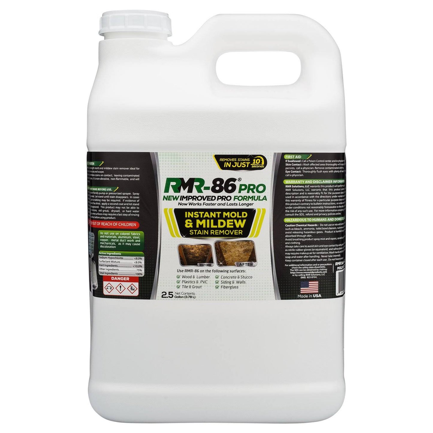 Rmr-86 2.5 gal. Instant Mold Stain Remover