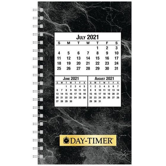 Day-Timer 2021-2022 Two Page per Day Original Planner Refill Wirebound Compact Size 3 x 5 - Daily Planner Organizer