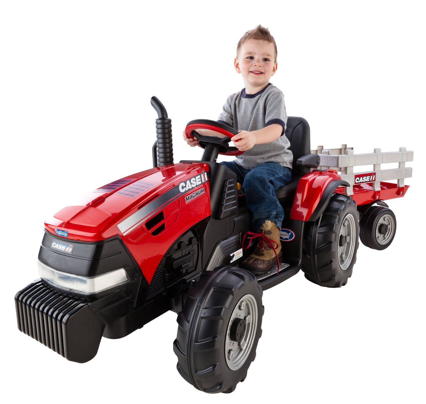 Peg Perego Case IH Magnum Tractor Trailer