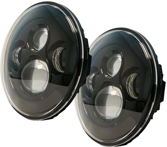 DV8 Offroad HL7JK-01 Jeep Wrangler JK LED Projector Headlights