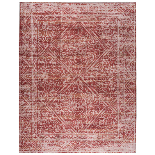 ReaLife Machine Washable -Vintage Border Rug - 3 x 5