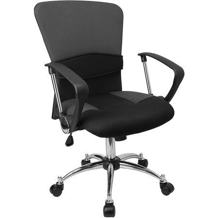 Offex Mid-Back Mesh Desk Chair; Gray