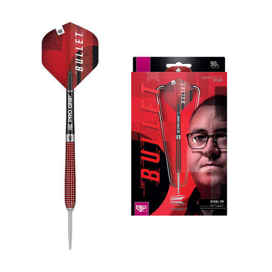 Target Stephen Bunting Gen 4 Swiss Point Steel Tip Darts - 12gm