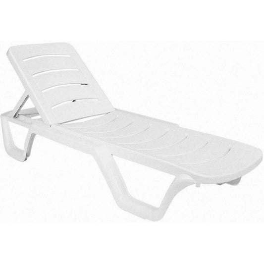 Compamia Sunlight Pool Chaise Lounge White