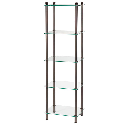 Creative Ware Home Bronze Letagere 5 Shelf Tower