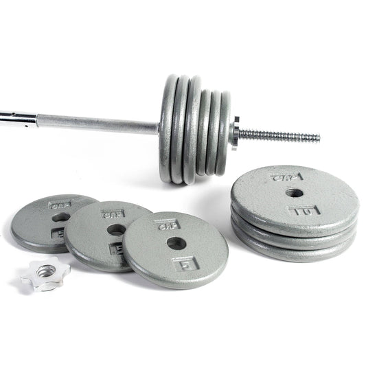 Cap Barbell Standard 1-Inch Weight Set 100-pounds