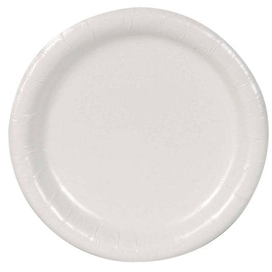 Dixie SXP6W Paper,Plate,Round,5-7/8 inch,White,PK1000