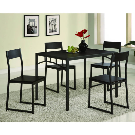 Coaster 120569 Cappuccino 5 Piece Dining Set