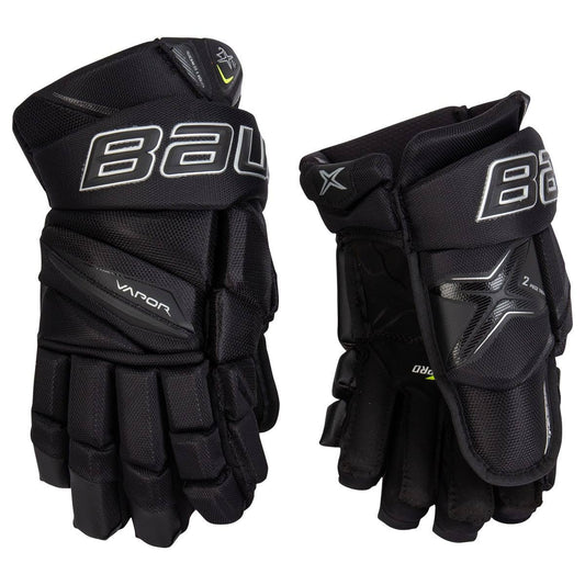 Bauer Vapor 2x Pro Hockey Gloves - Senior - Black - 15.0