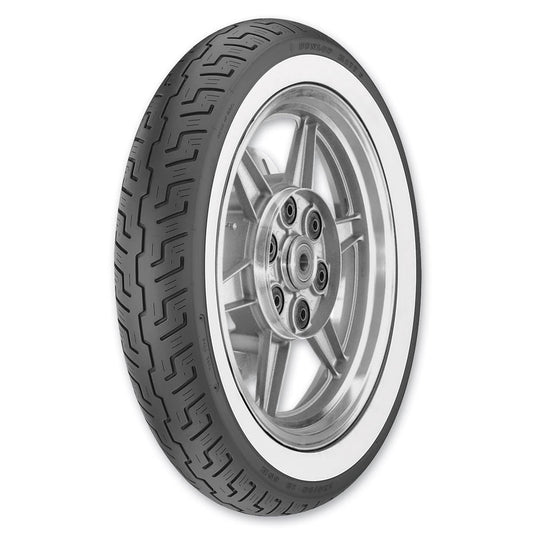 Dunlop K177 Front Motorcycle Tire 120/90-18 (65h) White Wall