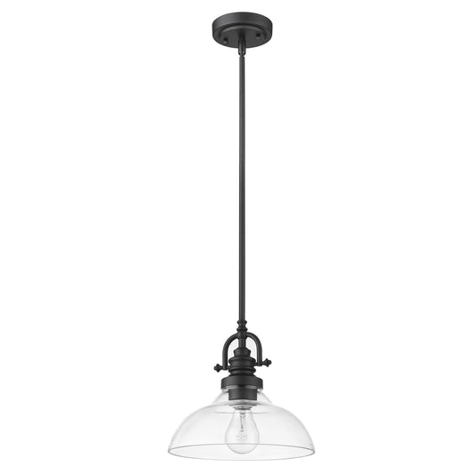 Acclaim Virginia 1-Light Pendant - Matte Black - IN21147BK