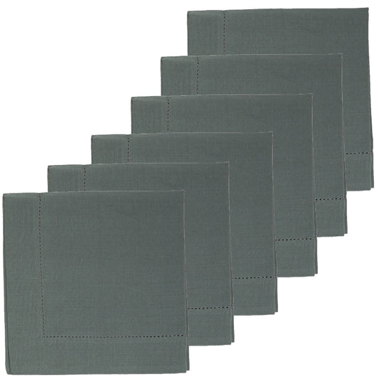 C F Home Hemstitch Cement Napkin Set of 6