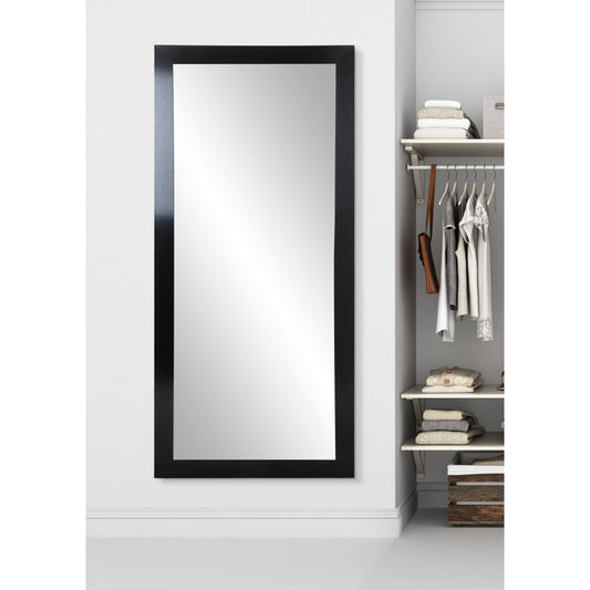 Classic Black Accent Mirror - 32 x 65.5