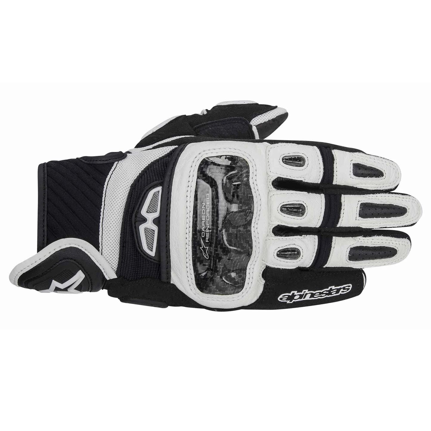 Alpinestars GP-Air Leather Gloves Black/White XL