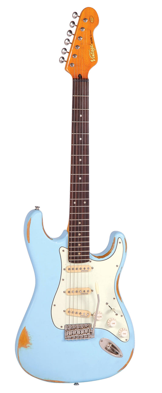 Vintage V6MRLB Icon Series - Distressed Laguna Blue