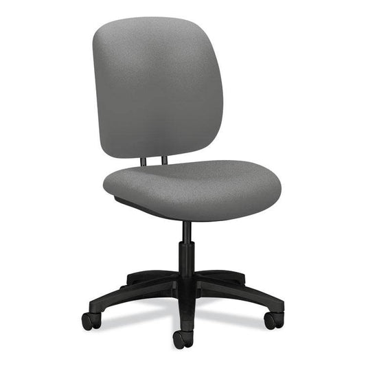 ComforTask Task Chair with Seat Glide Mechanism, Supports Up to 300 lbs, Frost SEAT, Frost BACK, Black Base