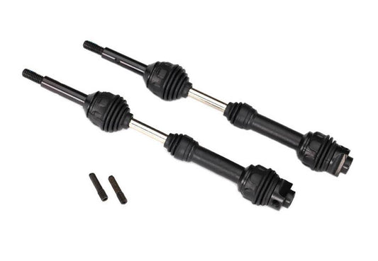 Traxxas TRA6852R Steel Rear Driveshafts: Slash 4x4 6852R