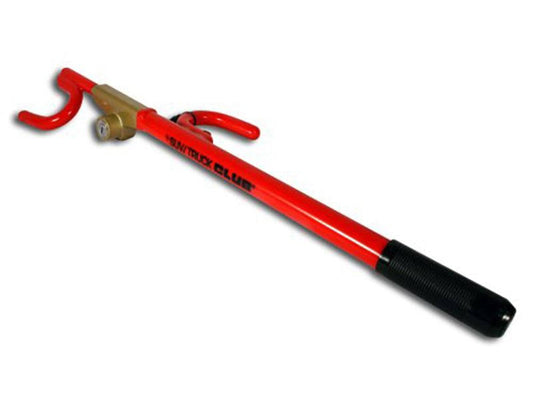 The Club 2100 Truck/SUV Club Steering Wheel Lock Red